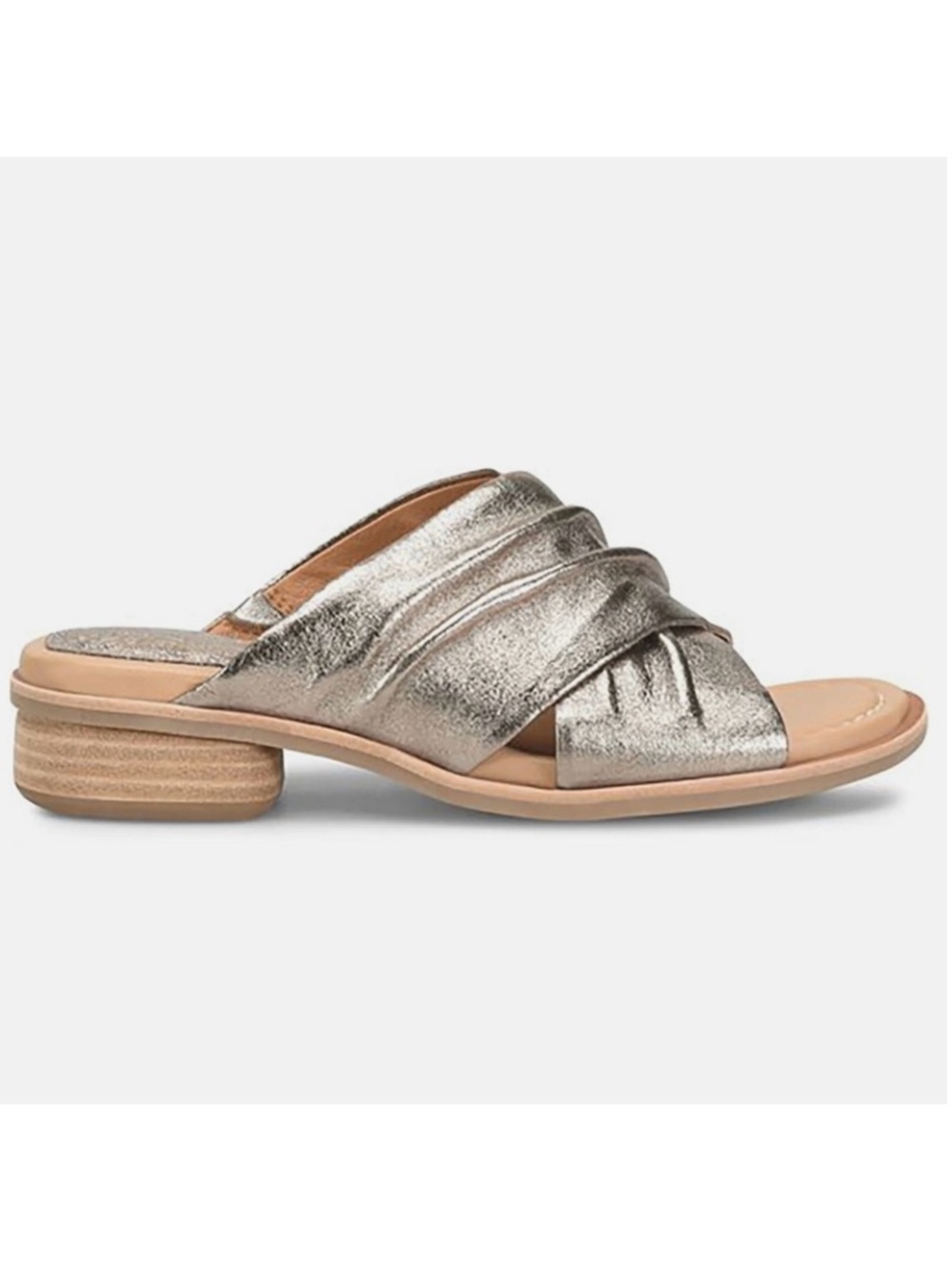 Söfft Fallon Slide Sandals in Bronze - Picture 7 of 15